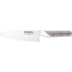 G-64 Santoku Fischmesser mit Kullenschliff, 16 cm